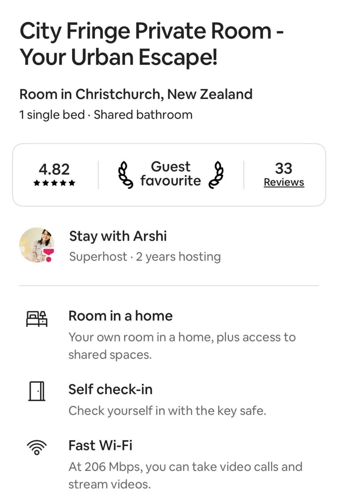 City Fringe Private Room - Your Urban Escape! ไครสต์เชิร์ช ภายนอก รูปภาพ